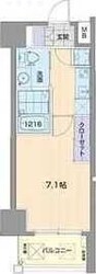 今池駅 徒歩4分 12階の物件間取画像